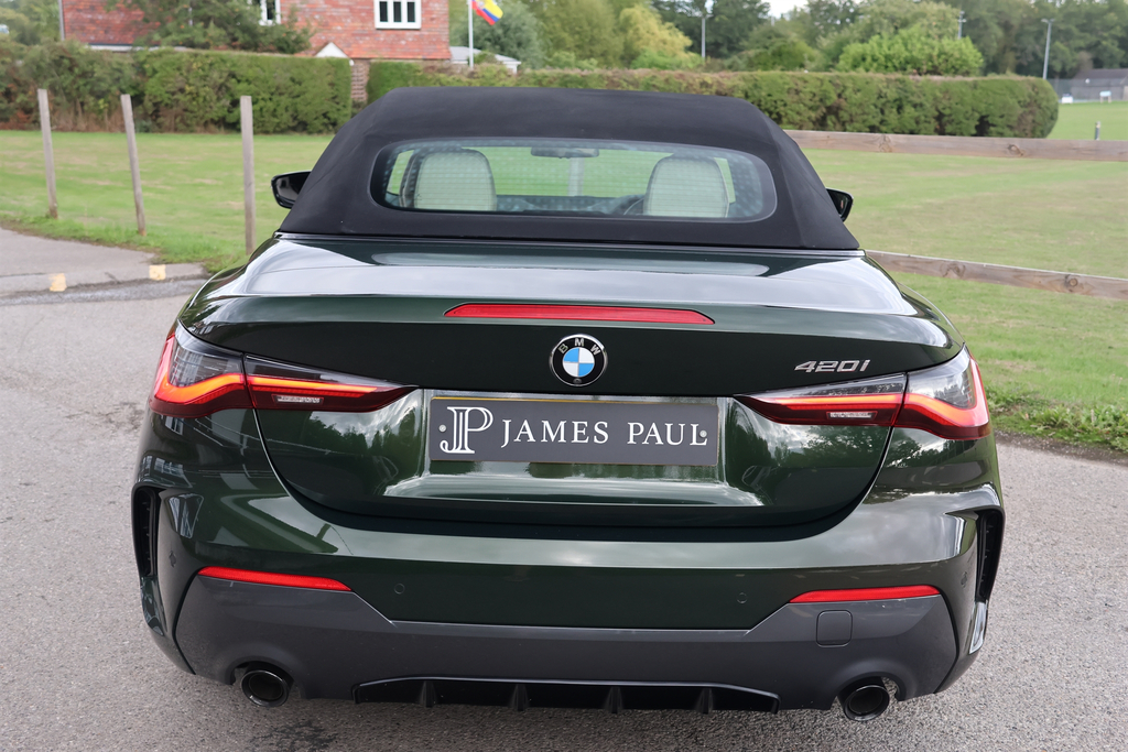 BMW 4 Series 420D Xdrive Mht M Sport Step 2021 Blue #18