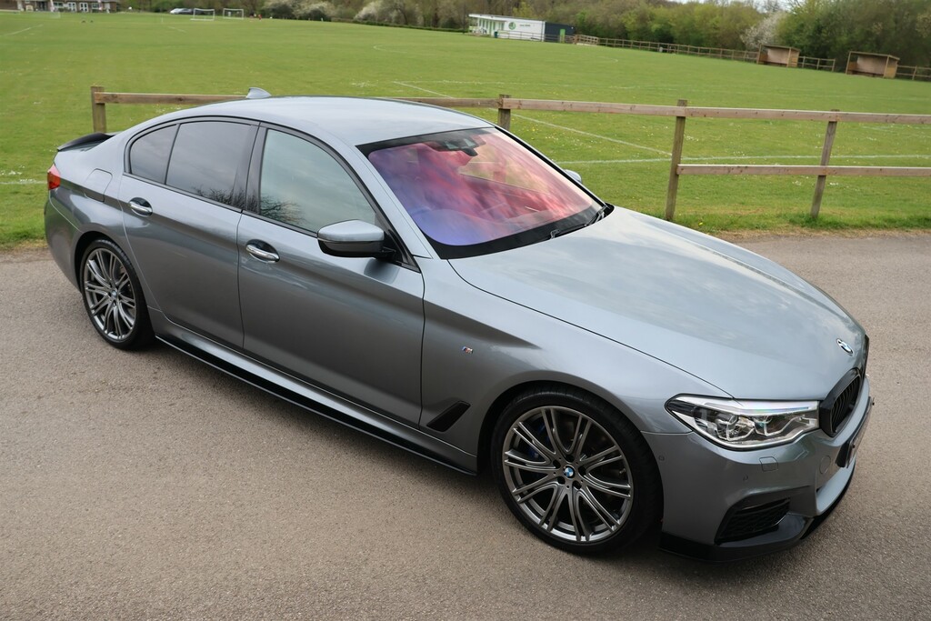 BMW 5 Series 3.0 540I M Sport Saloon Xdrive Eur Blue