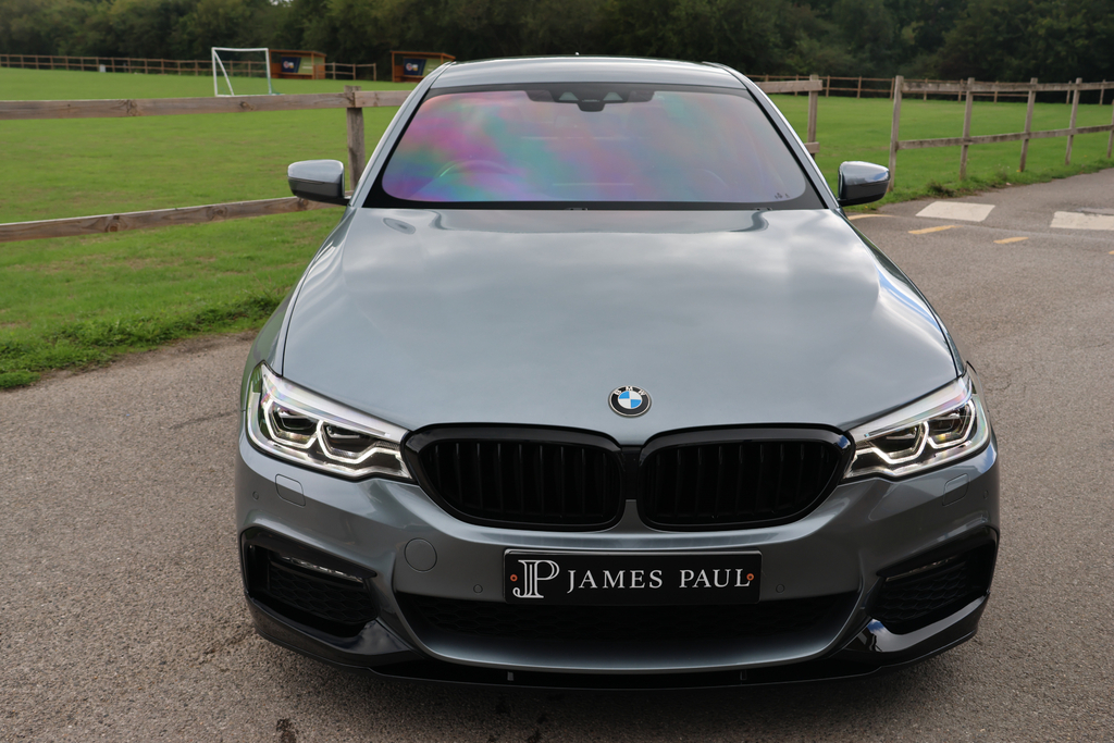 BMW 5 Series 520D M Sport Black #36