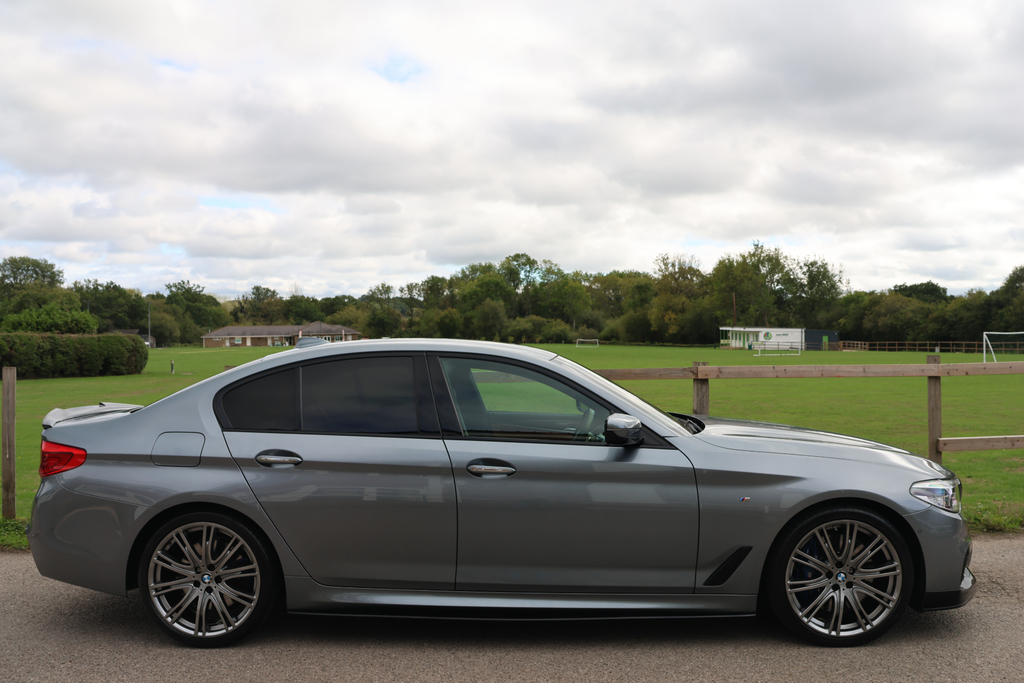 BMW 5 Series 3.0 540I M Sport Saloon Xdrive Eur Grey #2