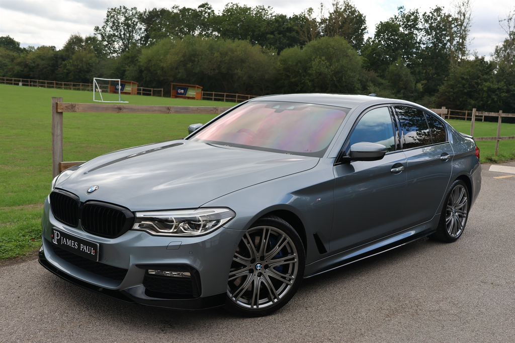 BMW 5 Series 520D M Sport Black #11