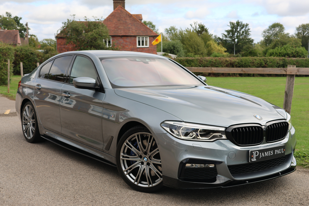 BMW 5 Series 3.0 540I M Sport Saloon Xdrive Eur Grey #4