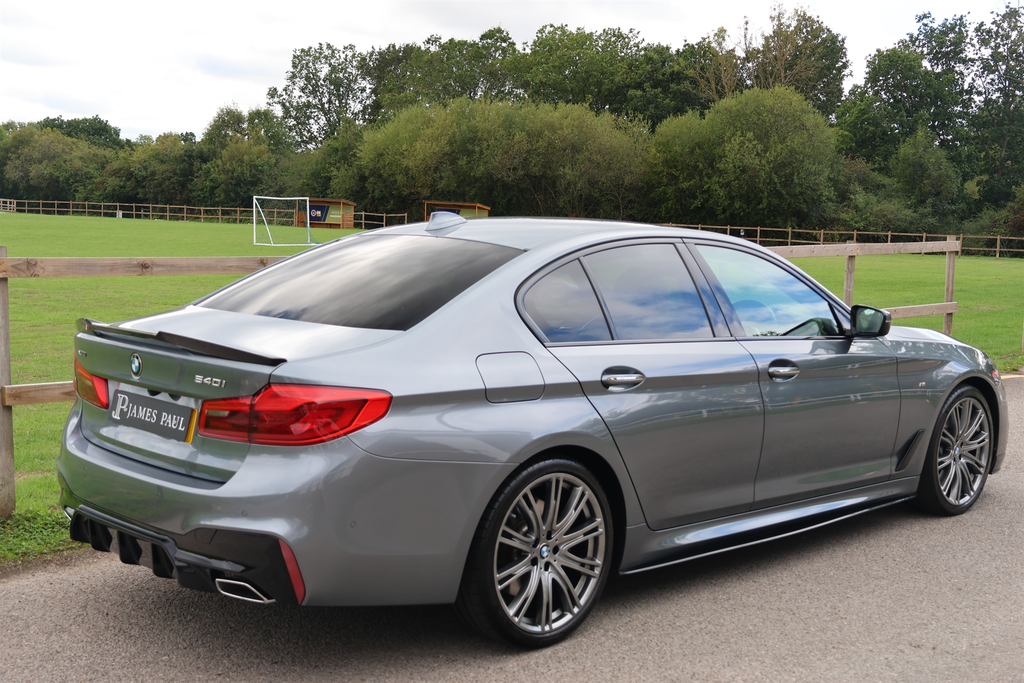 BMW 5 Series 3.0 540I M Sport Saloon Xdrive Eur Grey #3