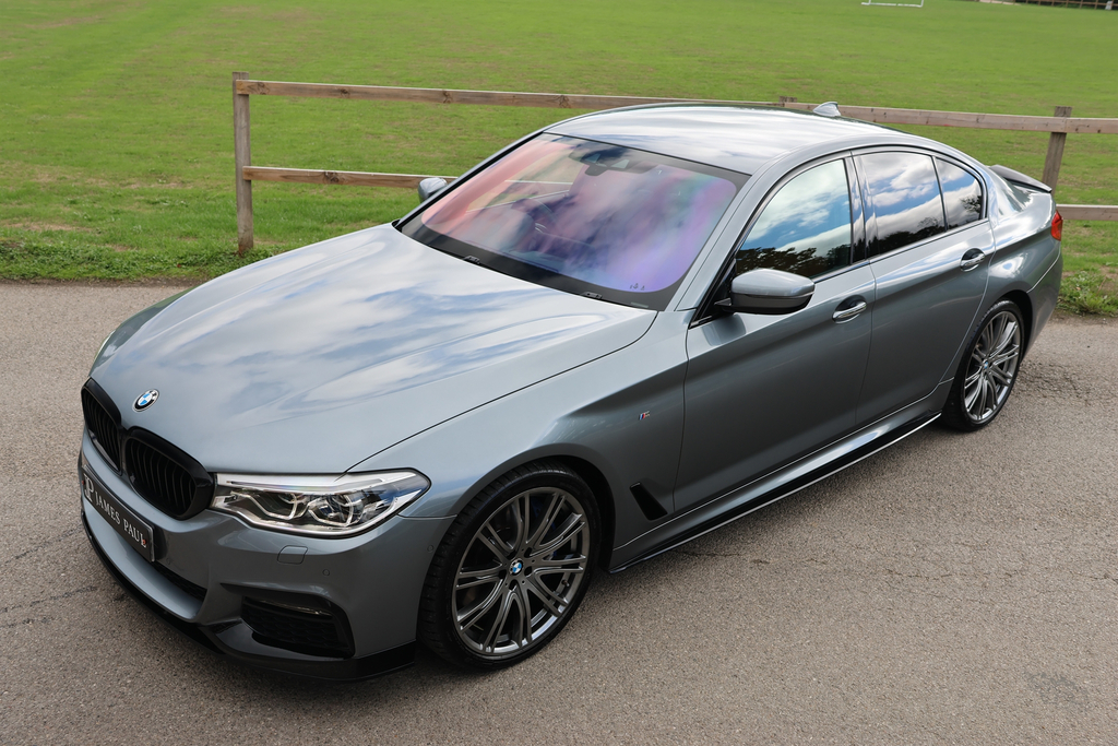 BMW 5 Series 520D M Sport Black #7