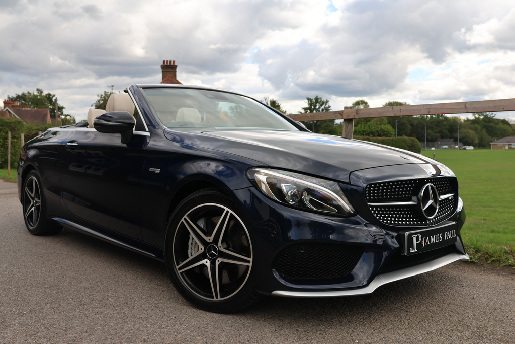 Mercedes-Benz C Class 3.0 V6 Amg Premium Plus Cabriolet G-t Blue #4