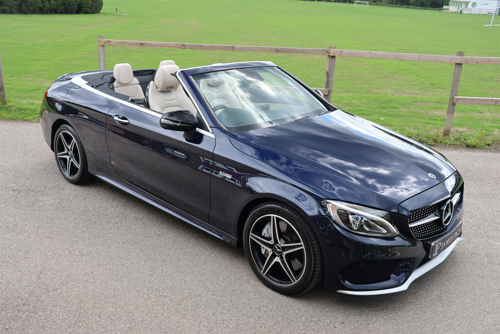 Mercedes-Benz C Class 3.0 V6 Amg Premium Plus Cabriolet G-t Blue