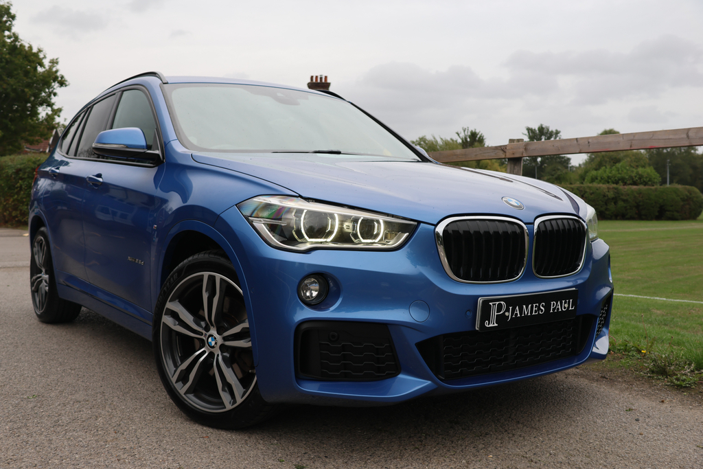 BMW X1 2.0 25D M Sport Suv Xdrive Euro 6 Blue #4