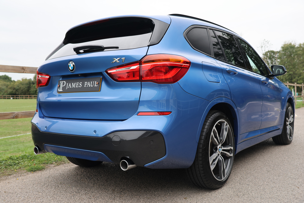 BMW X1 2.0 25D M Sport Suv Xdrive Euro 6 Blue #3