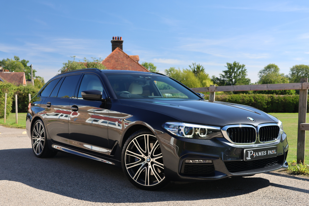 BMW 5 Series 3.0 530D M Sport Touring Xdrive Eu Grey #4