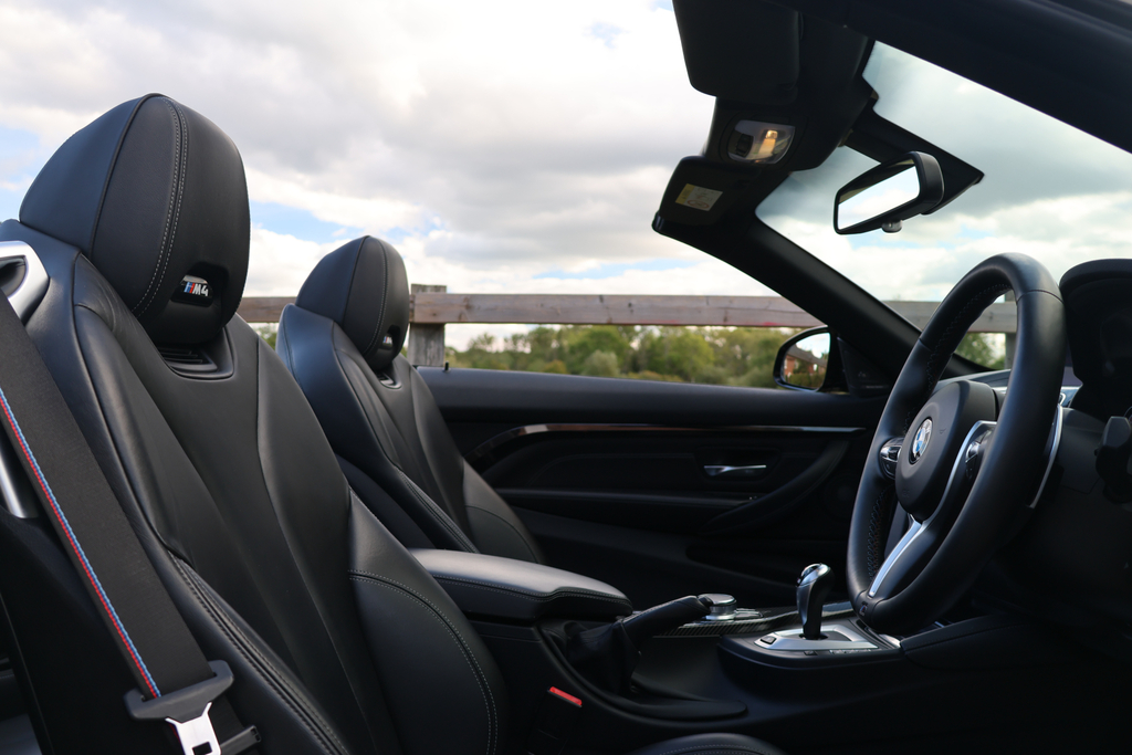 BMW M4 3.0 Biturbo Competition Convertible Dct Blue #5