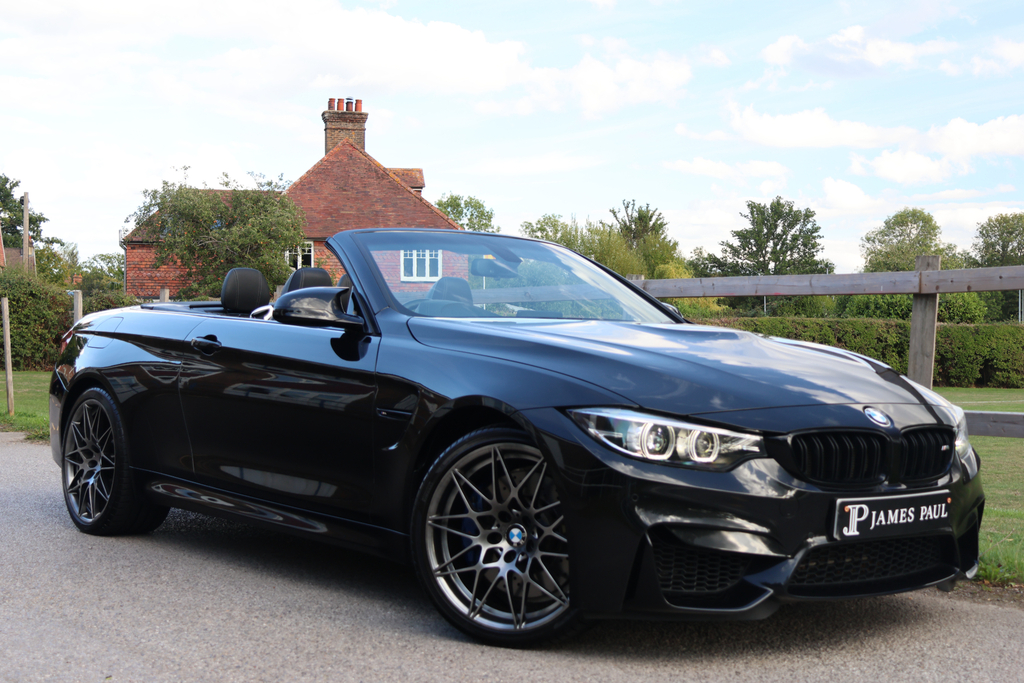 BMW M4 3.0 Biturbo Competition Convertible Dct Blue #4