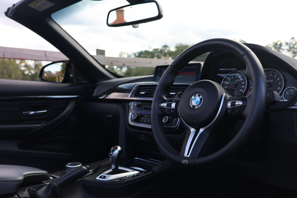 BMW M4 3.0 Biturbo Competition Convertible Dct Blue #6