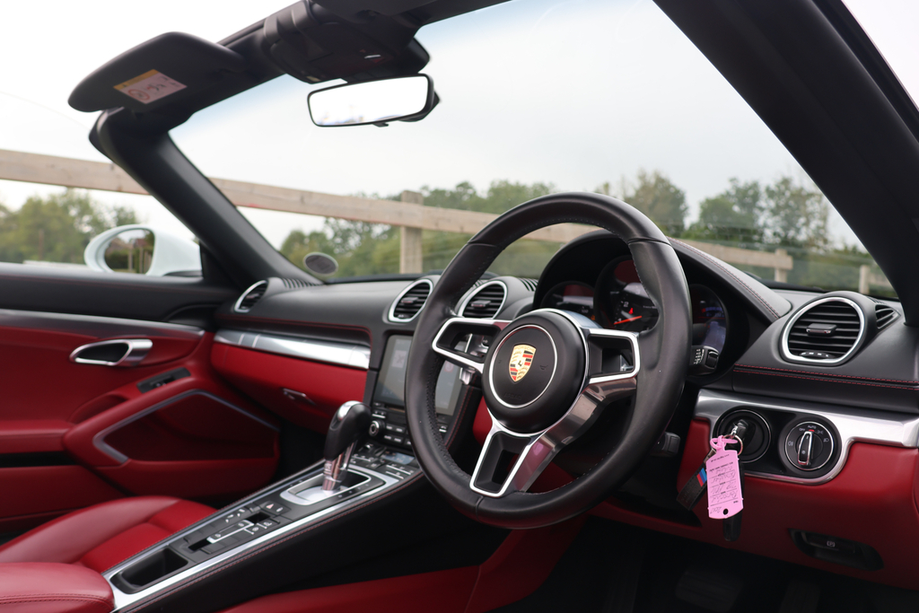 Porsche 718 Boxster 2.0T Convertible Pdk Euro 6 Ss 300 White #6