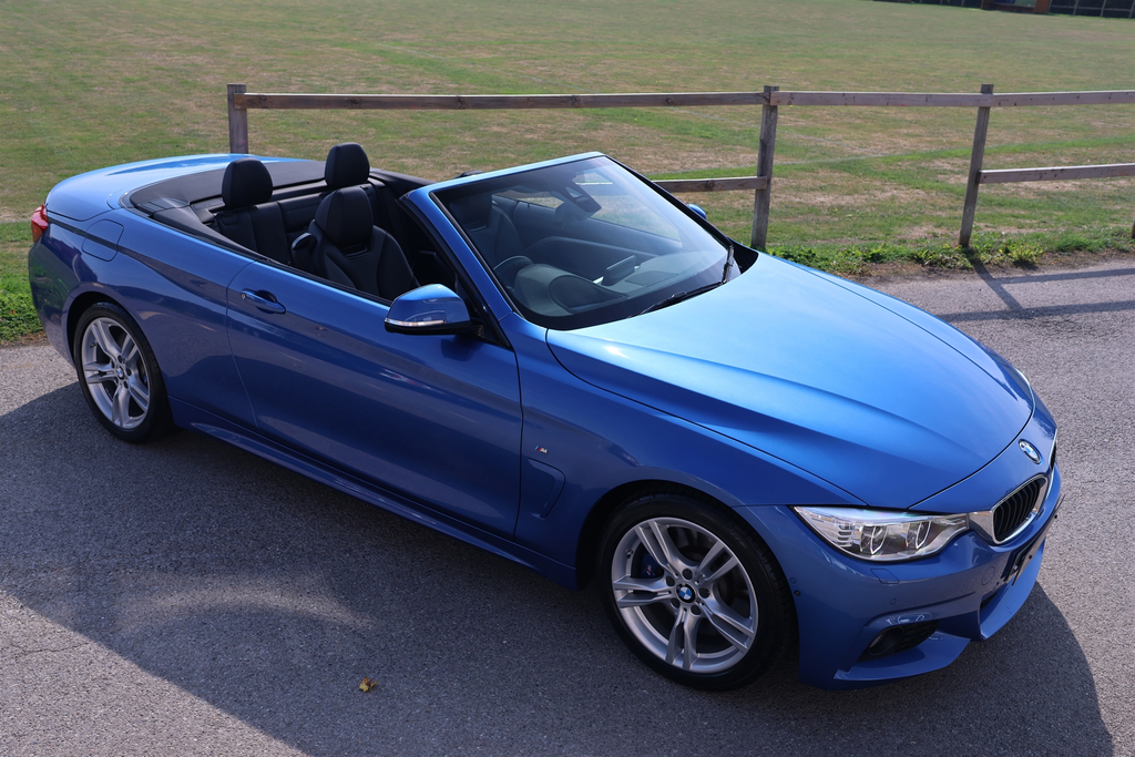 BMW 4 Series 2.0 M Sport Convertible Euro 6 S Blue