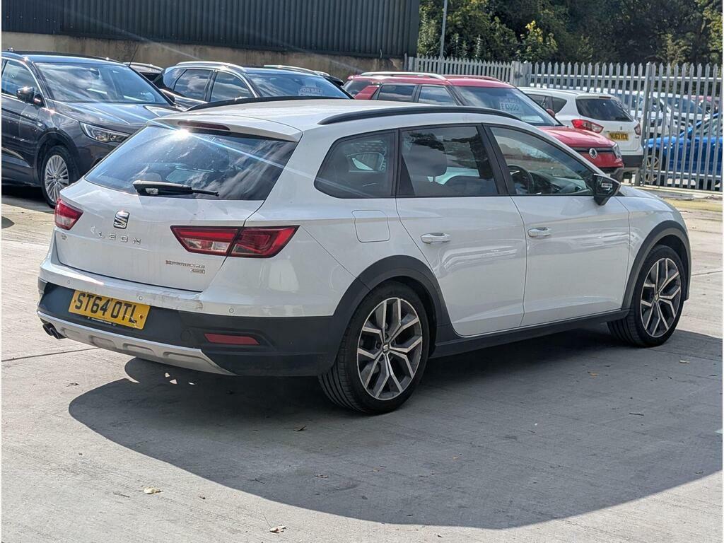 Seat Leon 2.0 Tdi X-perience Se Technology Sport Tourer 4Wd White #3