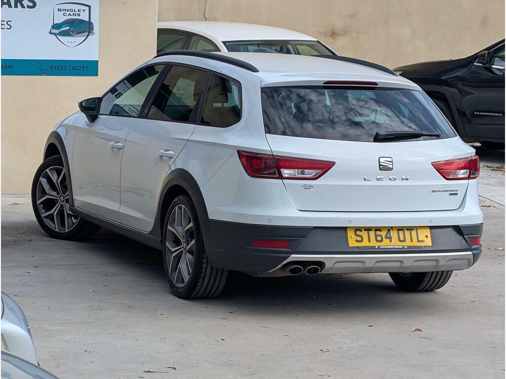Seat Leon 2.0 Tdi X-perience Se Technology Sport Tourer 4Wd ST64OTL White #5