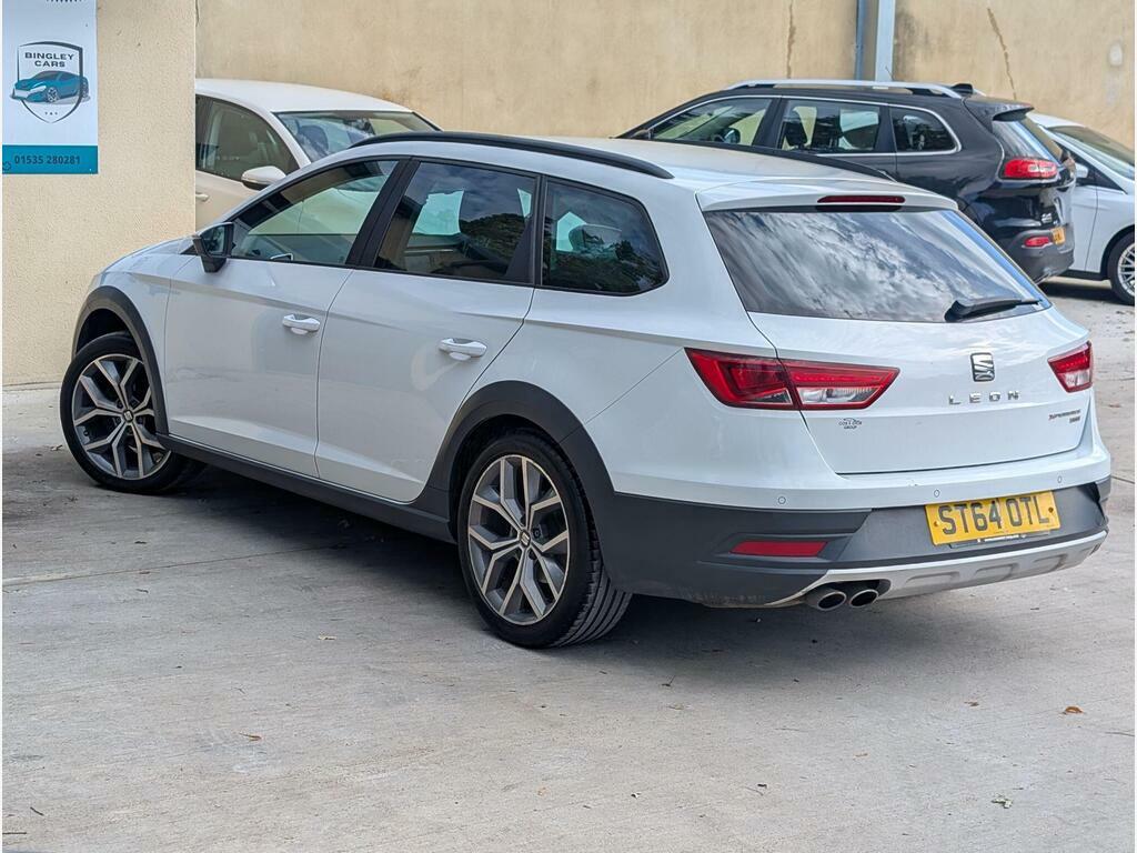Seat Leon 2.0 Tdi X-perience Se Technology Sport Tourer 4Wd ST64OTL White #4