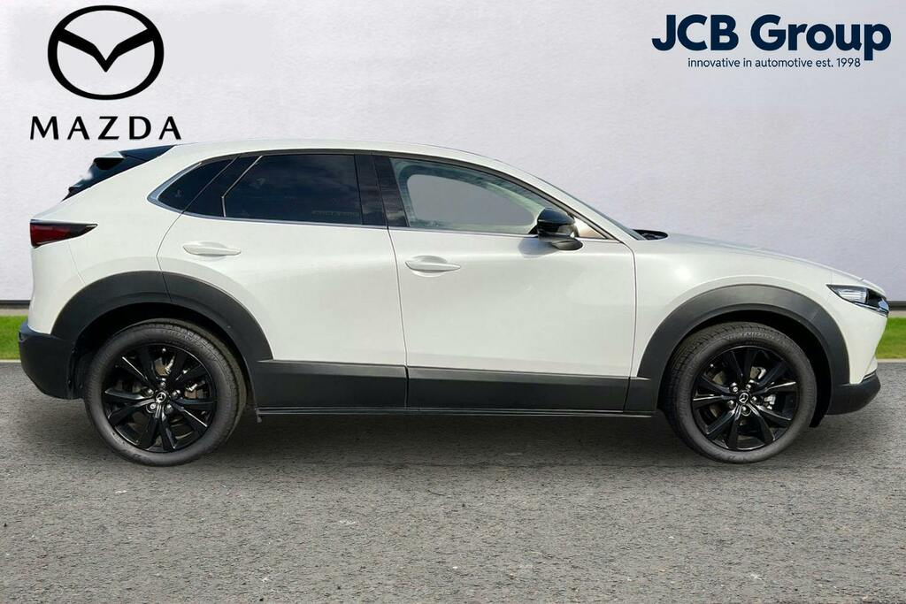 Mazda CX-30 2.0 E Skyactiv X Mhev Homura Suv White #4