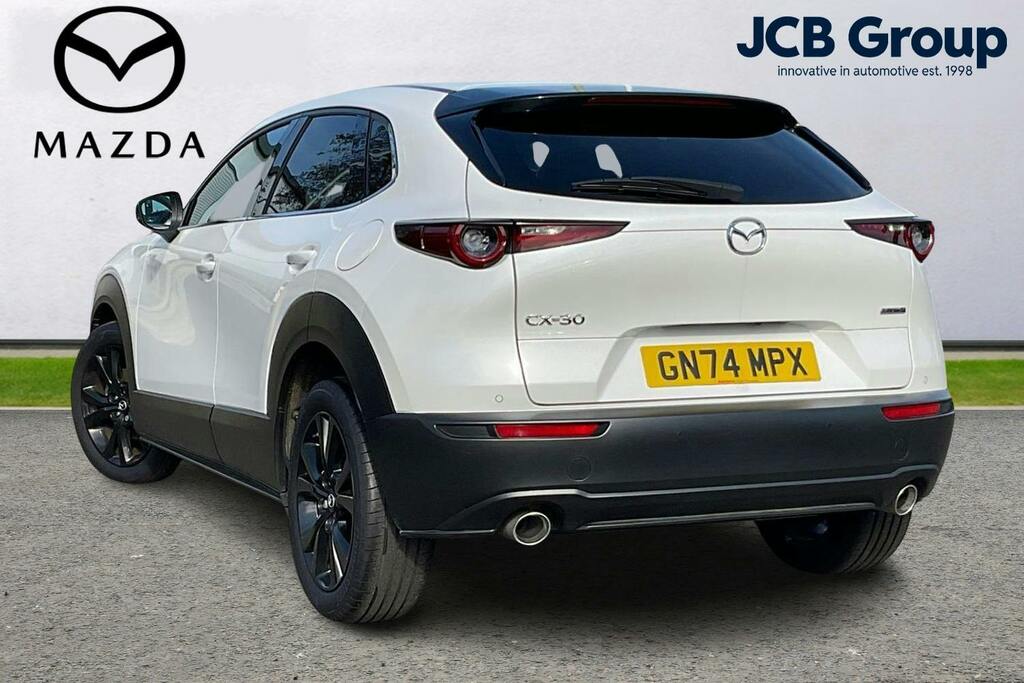 Mazda CX-30 2.0 E Skyactiv X Mhev Homura Suv White #3