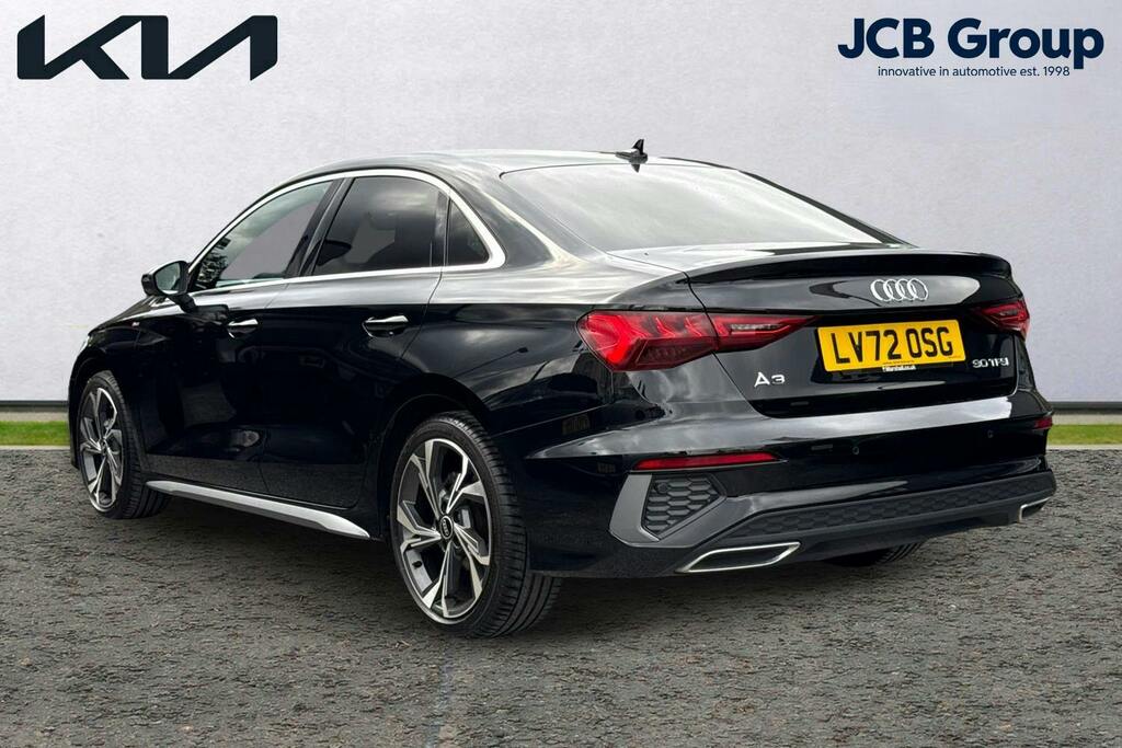 Audi A3 1.0 Tfsi 30 S Line Saloon S Tronic Black #3