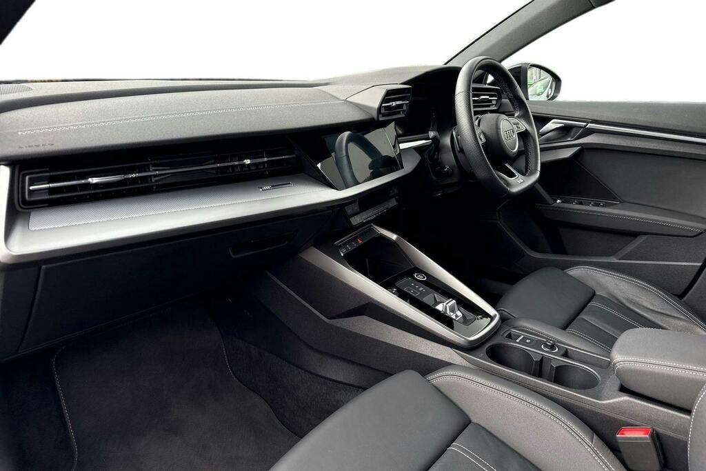 Audi A3 1.0 Tfsi 30 S Line Saloon S Tronic Black #2