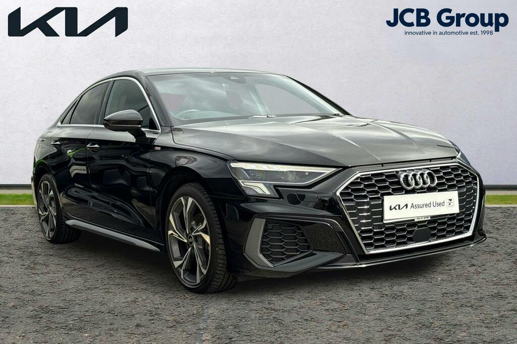 Audi A3 1.0 Tfsi 30 S Line Saloon S Tronic Black