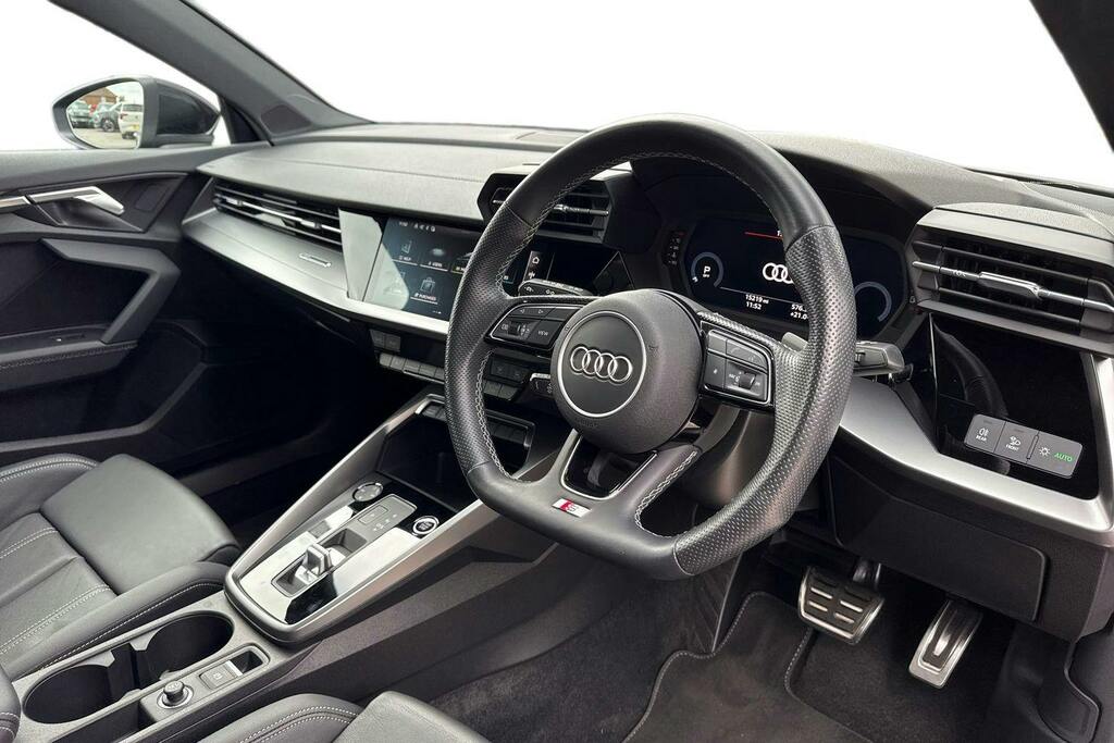 Audi A3 1.0 Tfsi 30 S Line Saloon S Tronic Black #6