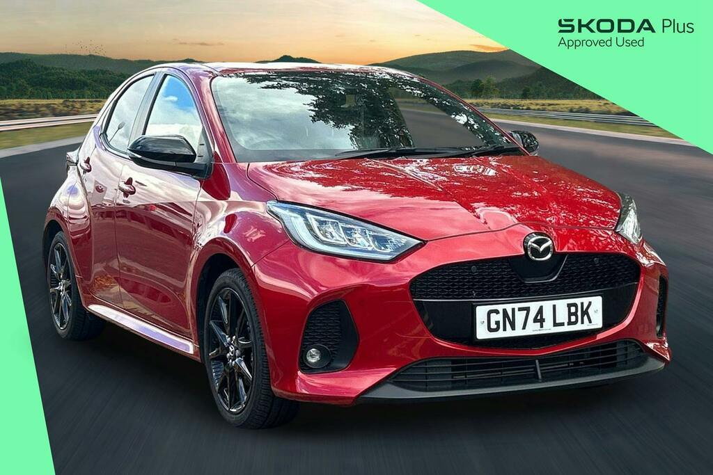 Mazda 2 1.5H Homura Hatchback Hybrid Cvt Red