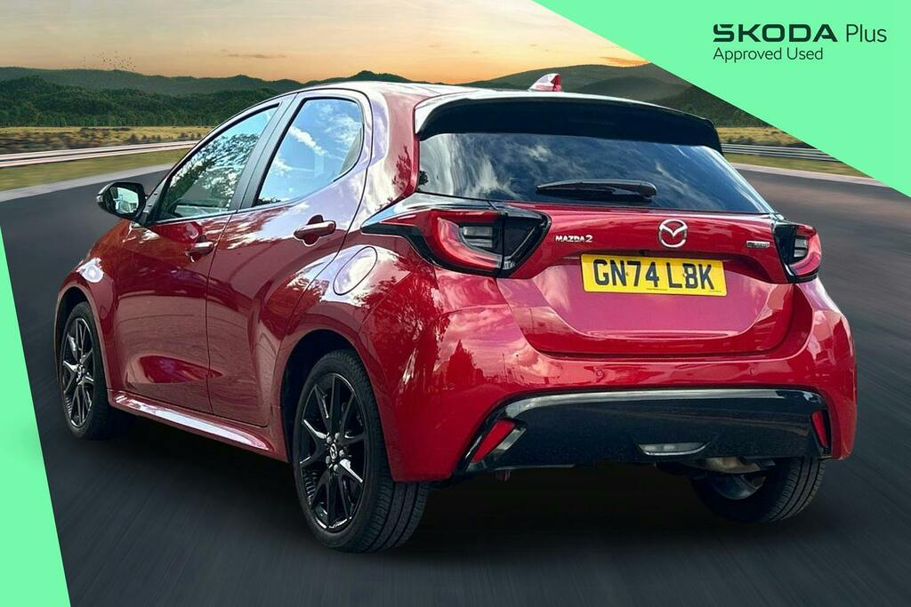 Mazda 2 1.5H Homura Hatchback Hybrid Cvt Red #3