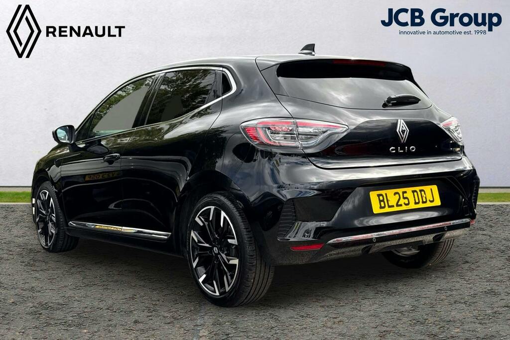 Renault Clio 1.6 E Tech Techno Hatchback Hybrid Black #3