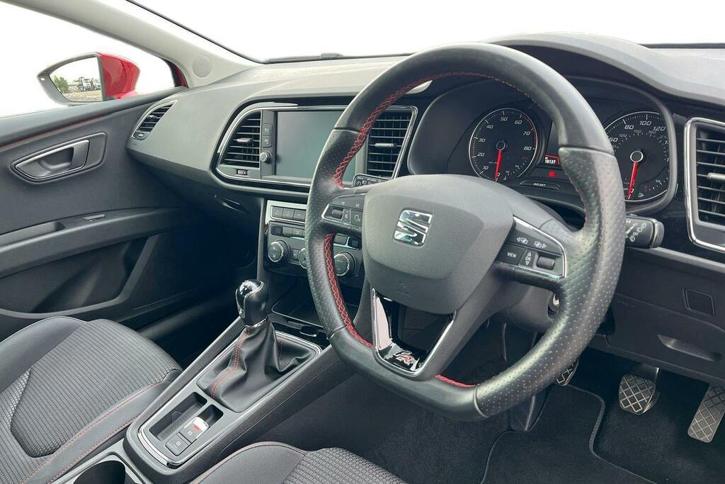 Seat Leon 1.5 Tsi Evo Fr Estate Red #6