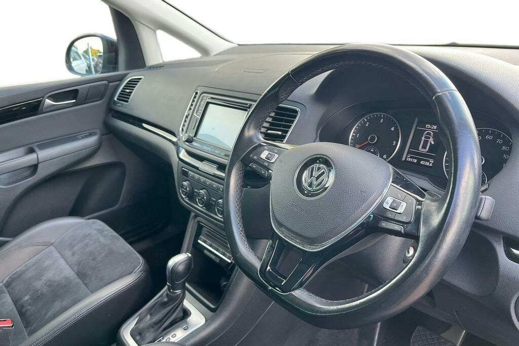 Volkswagen Sharan 2.0 Tdi Sel Mpv Dsg Black #6