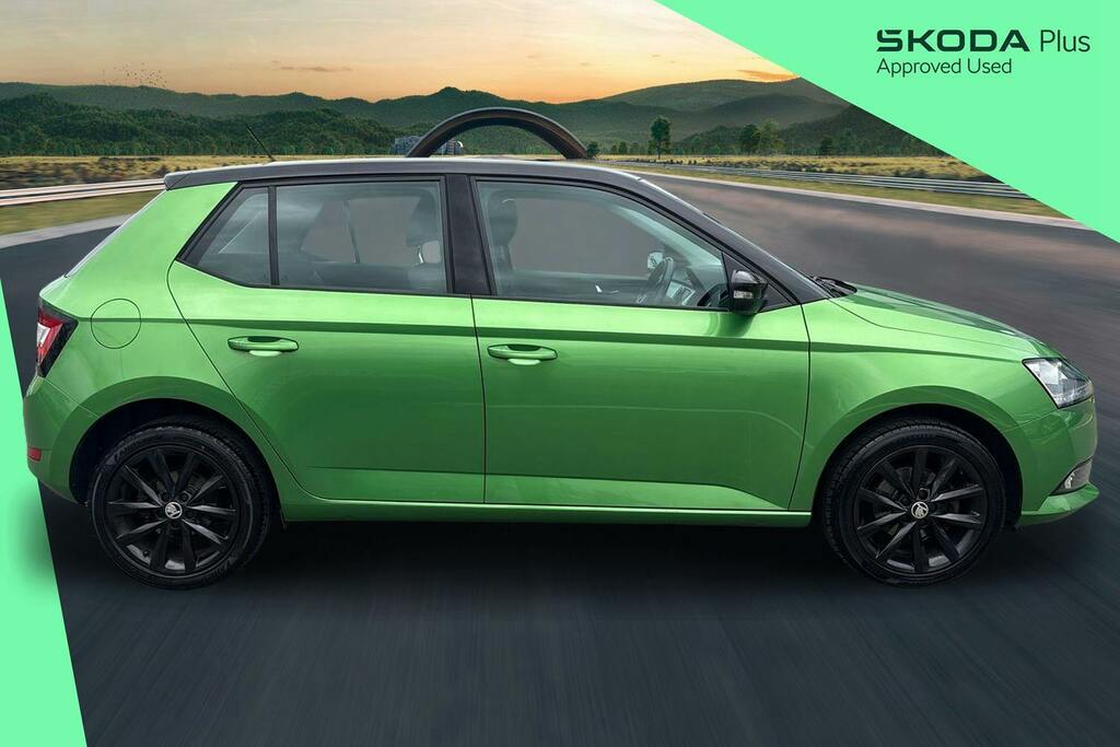Skoda Fabia 1.0 Tsi Colour Edition Hatchback Green #4