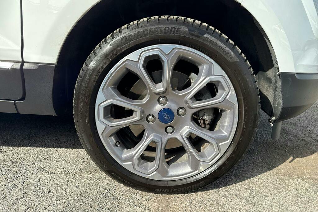 Ford Ecosport 1.0T Ecoboost Titanium Suv White #5