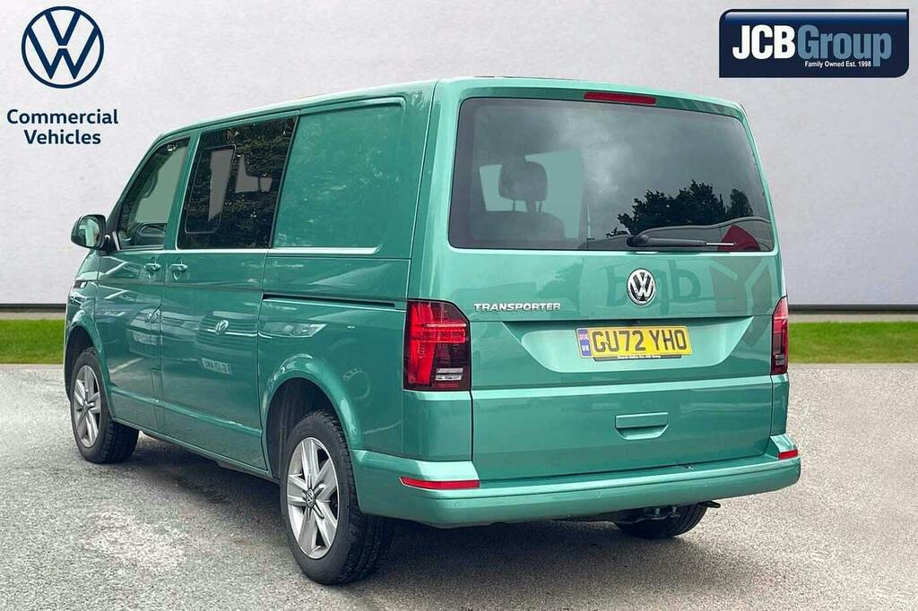 Volkswagen Transporter 2.0 Bitdi T30 Highline Crew Van Double Cab Die Green #3