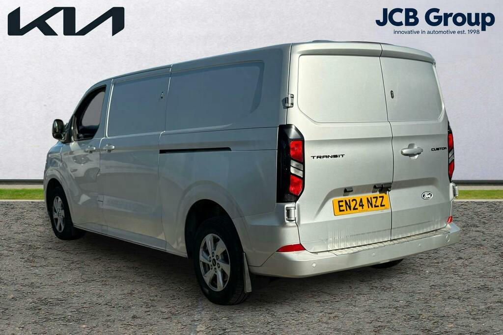Ford Transit Custom 2.0 300 Ecoblue Limited Panel Van Manua Silver #3