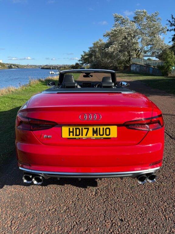 Audi S5 Convertible Red #4