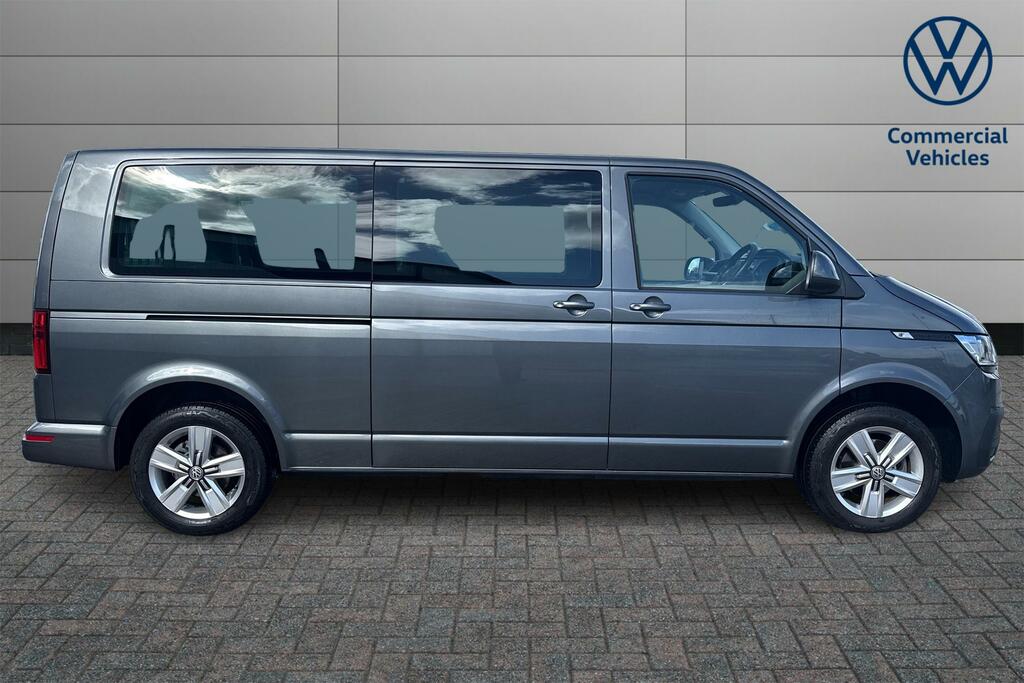 Volkswagen Transporter Shuttle 2.0 Tdi Life Minibus Double Cab Lw Silver #4