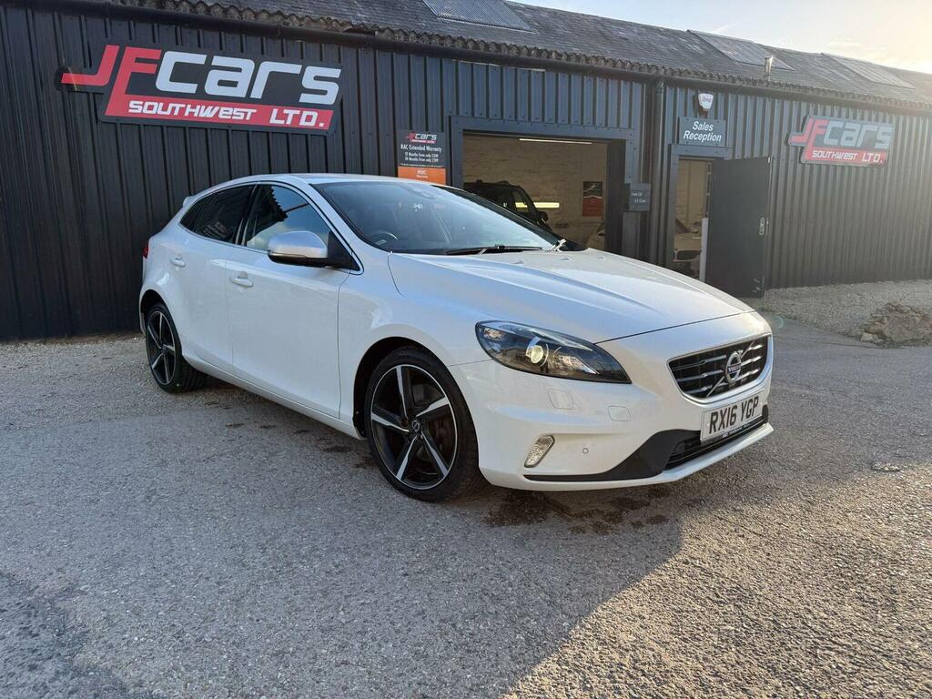 Volvo V40 2.0 D4 R-design Lux Nav Euro 6 Ss White