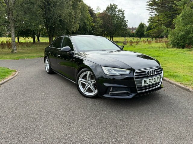Audi A4 2.0 Tfsi S Line Saloon S Tronic Euro 6 Black
