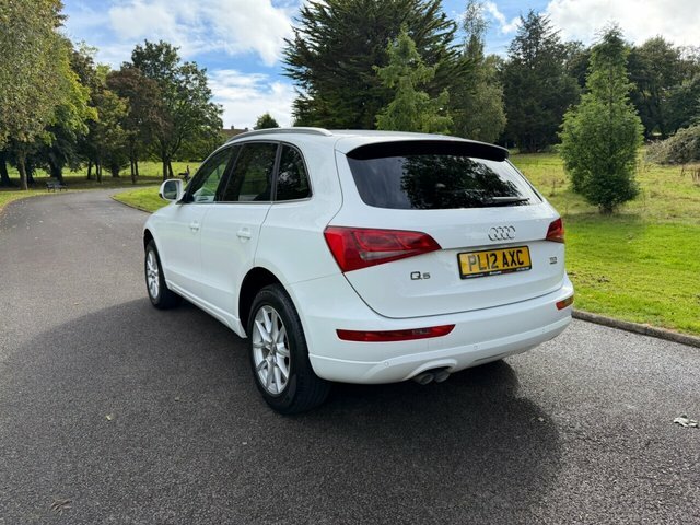 Audi Q5 2.0 Tdi S Line Plus Quattro Euro 5 Ss White #8