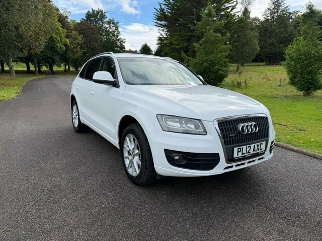 Audi Q5 2.0 Tdi S Line Plus Quattro Euro 5 Ss White #5
