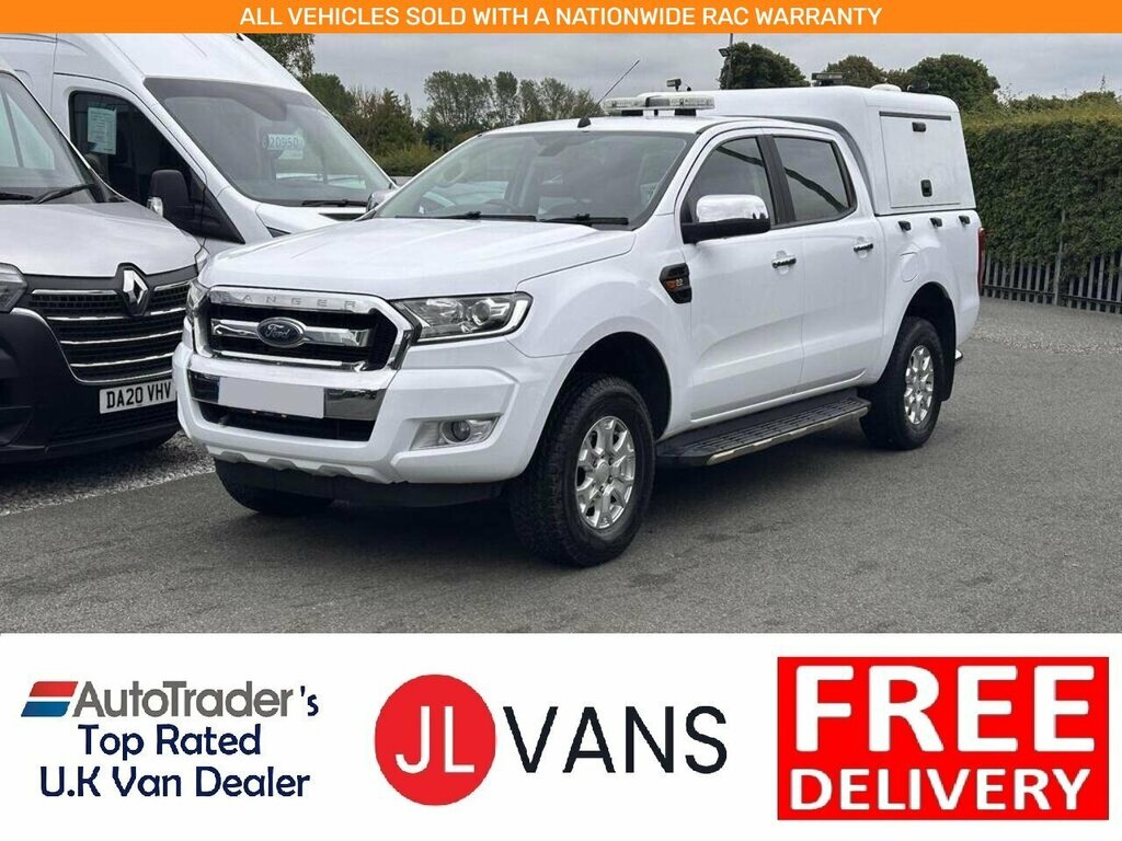 Ford Ranger Tdci Xlt Doublecab Euro 6 160Ps 2018 U2949 White