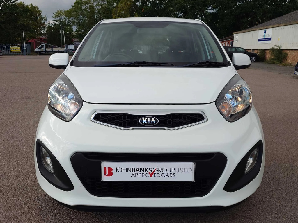 Kia Picanto 1.0 Vr7 White #4