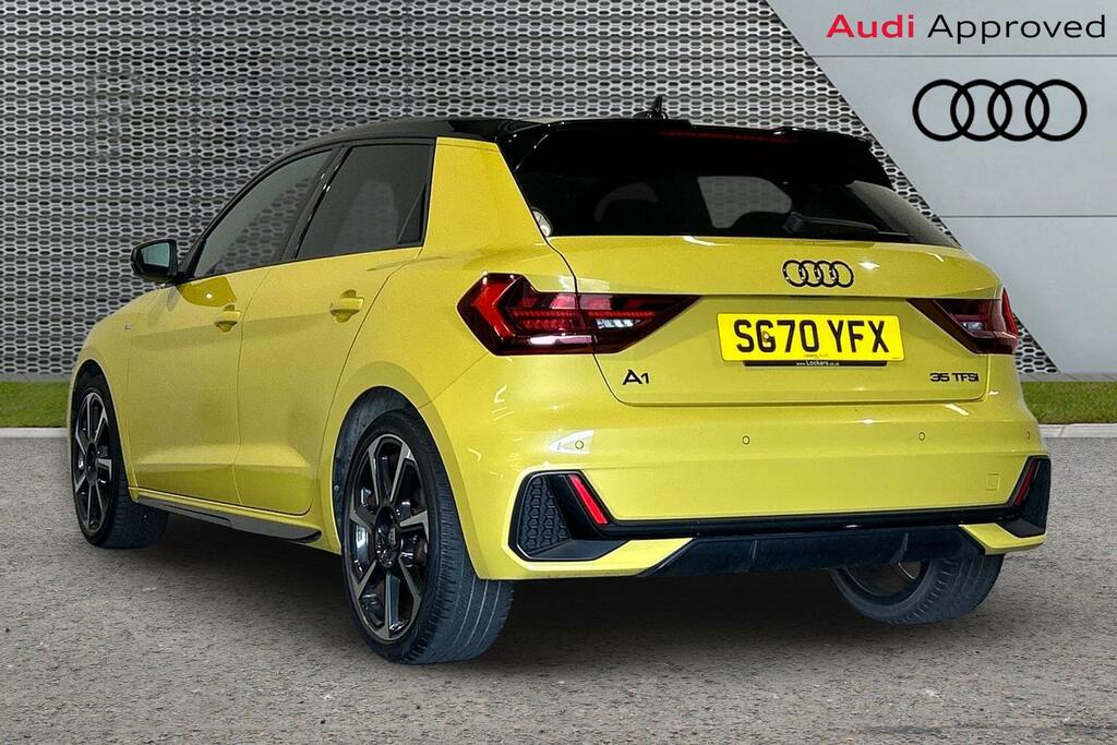 Audi A1 S Line Contrast Edition 35 Tfsi 150 Ps S Tronic Yellow #3