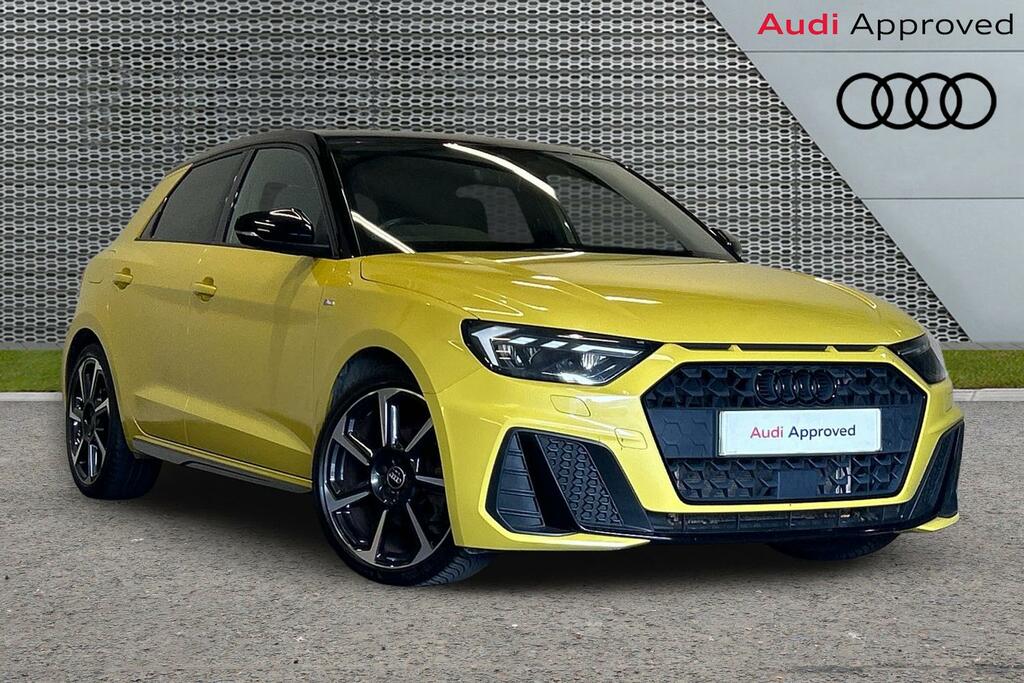 Audi A1 S Line Contrast Edition 35 Tfsi 150 Ps S Tronic Yellow