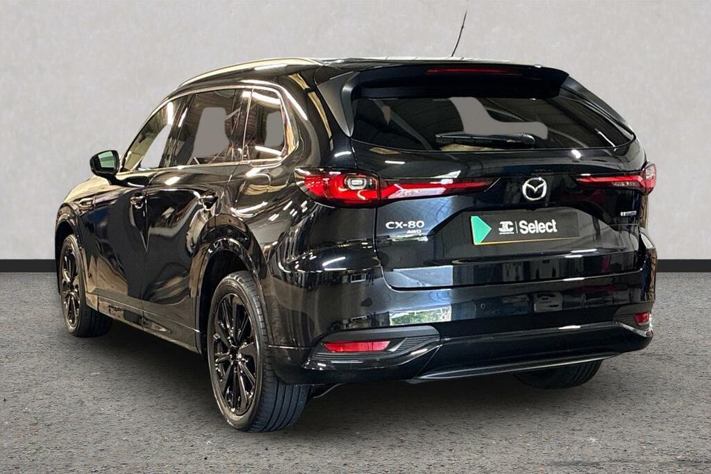 Mazda CX-80 3.3 E-skyactiv D Mhev Homura Plus 4Wd Euro 6 Black #4