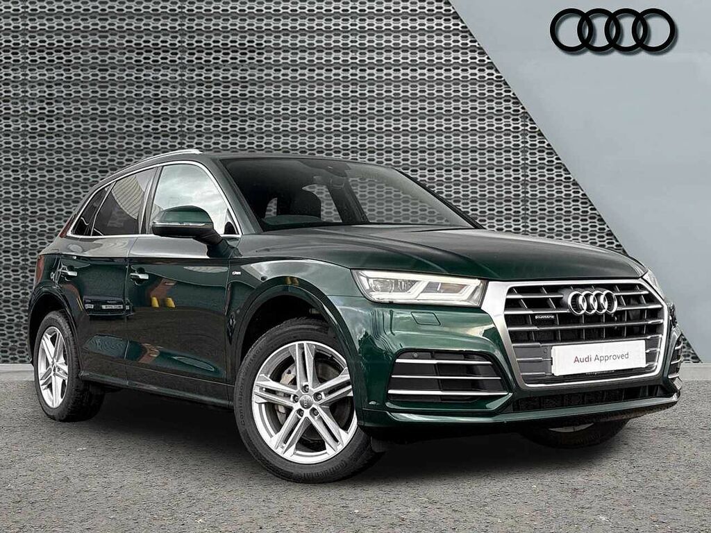 Audi Q5 S Line 40 Tdi Quattro 190 Ps S Tronic Green