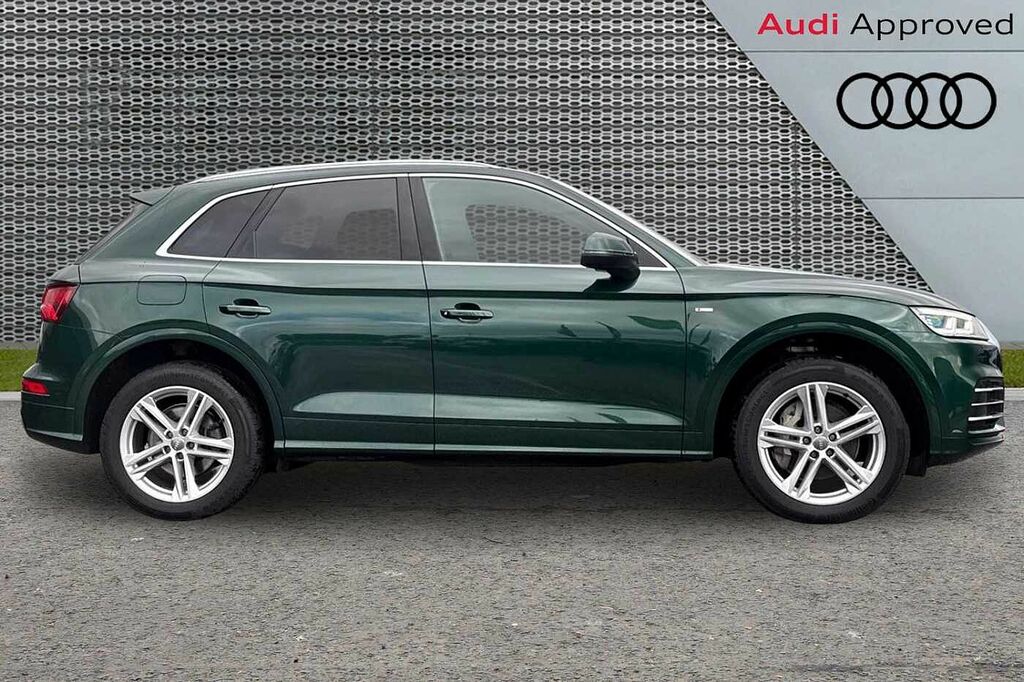 Audi Q5 S Line 40 Tdi Quattro 190 Ps S Tronic Green #4
