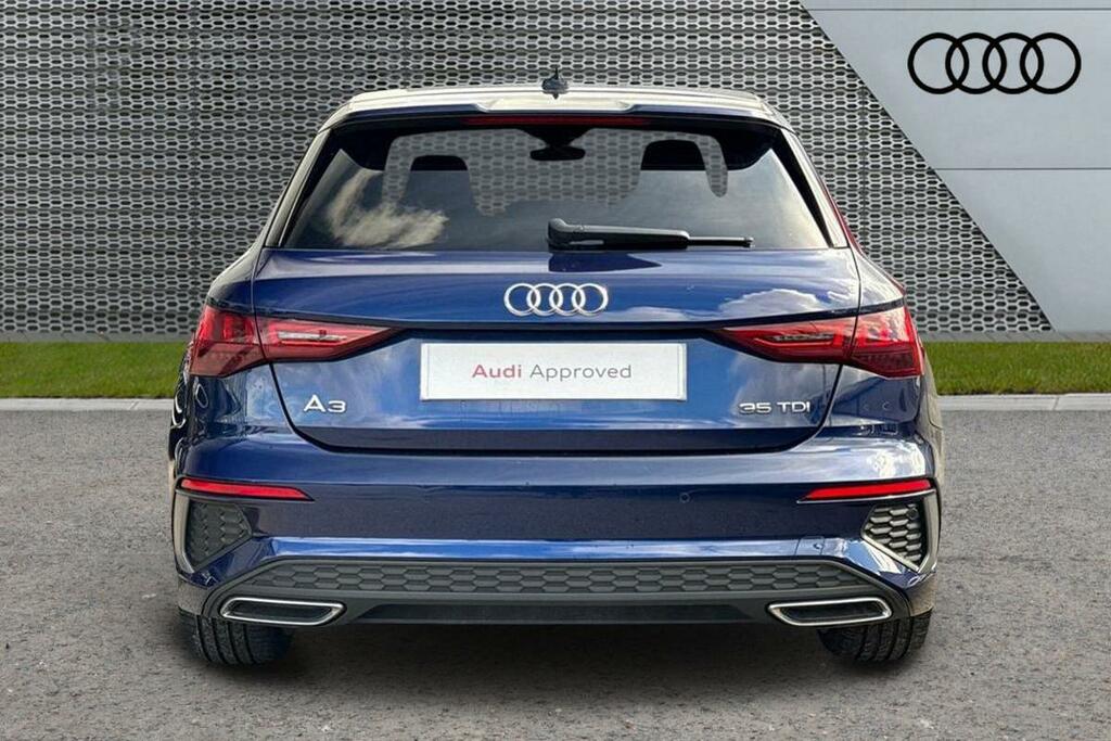 Audi A3 Audi Sportback 35 Tdi S Line S Tronic Black #7